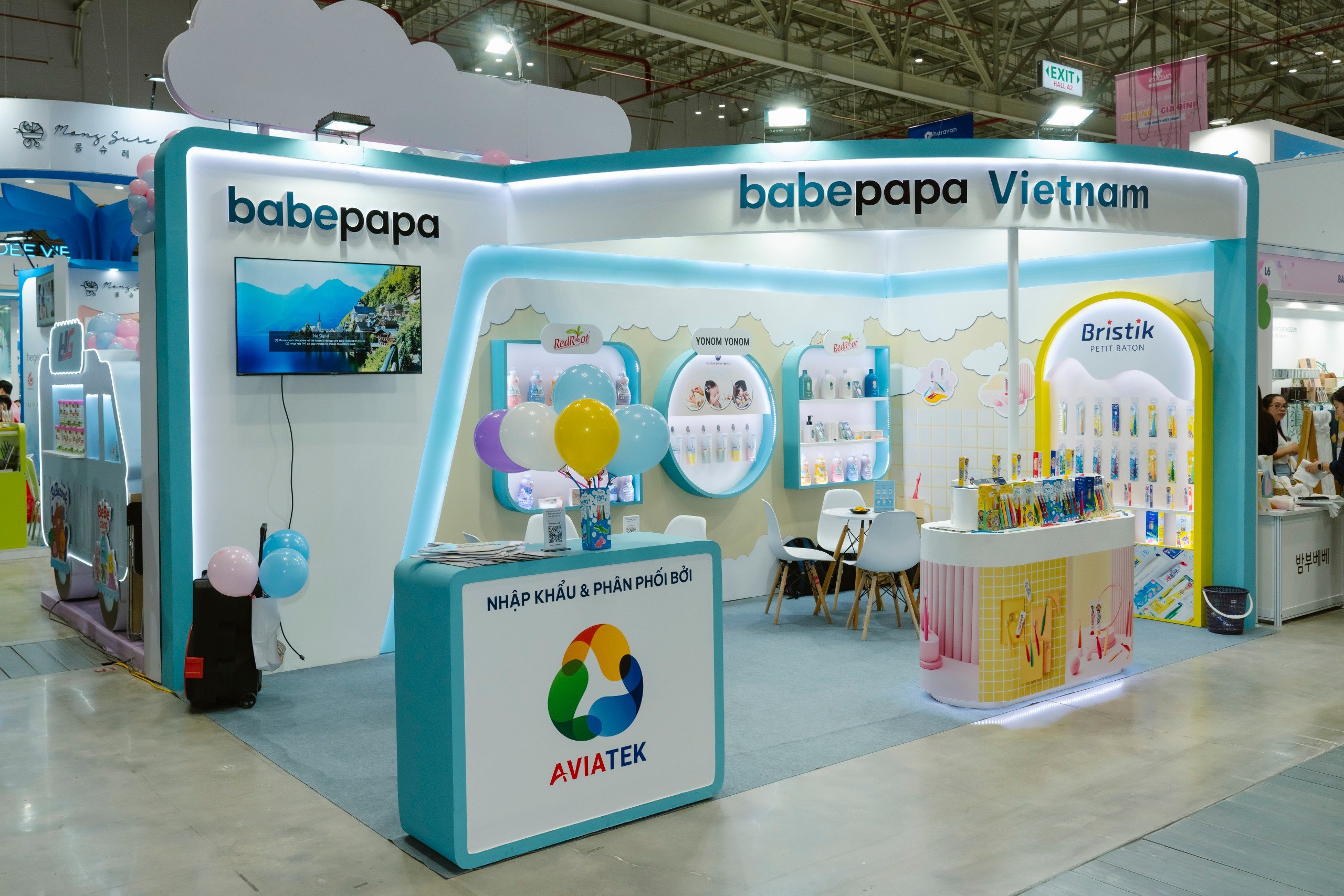 Babepapa chính thức ra mắt tại Việt Nam và tham dự hội chợ Vietbaby fair tại TP HCM ngày 30/05