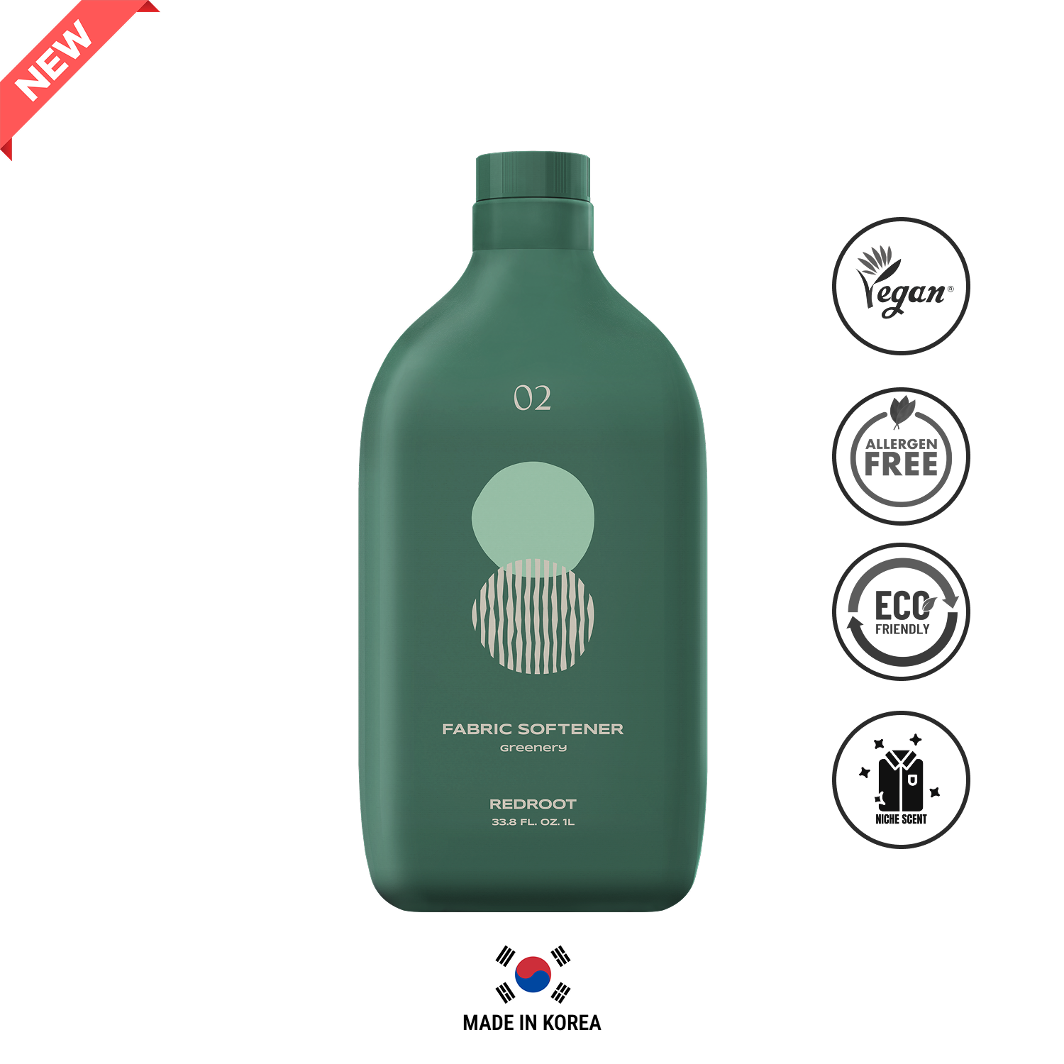 Nước Xả Thuần Chay RedRoot Hương Đồng Xanh (Greenery) 1000ml