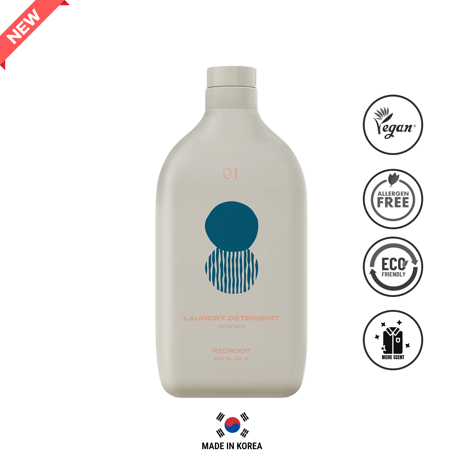 Nước Giặt Thuần Chay RedRoot Hương Ban Mai (Ordinary) 1000ml