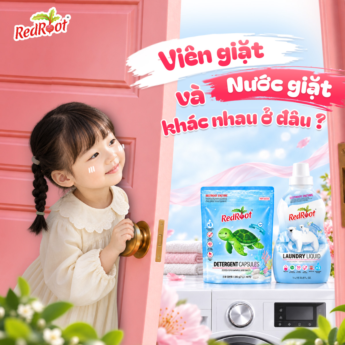 Viên giặt hữu cơ và nước giặt hữu cơ khác nhau ở đâu?